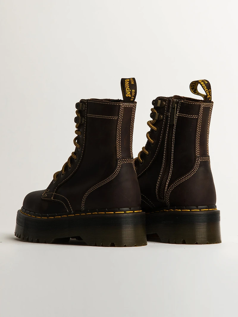 WOMENS DR MARTENS JADON ARC CRAZY HORSE BOOTS