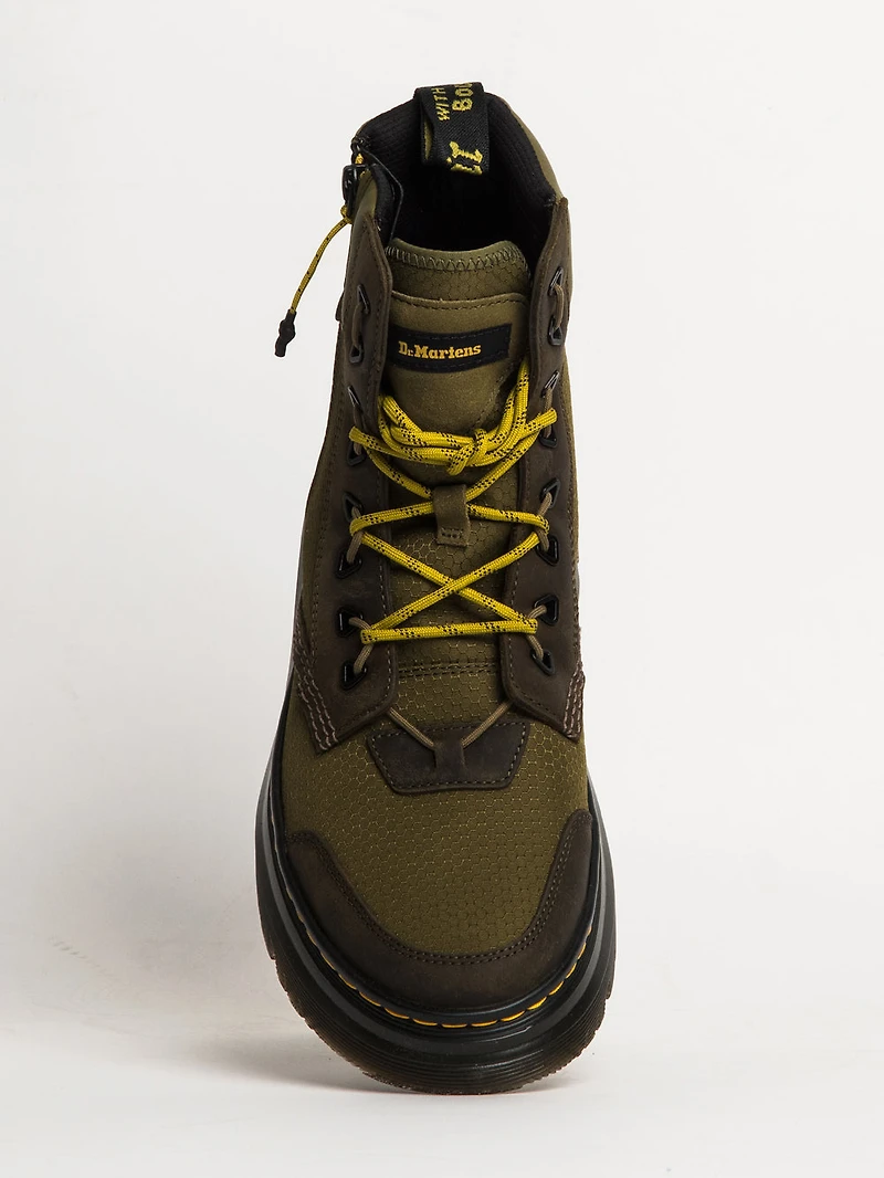 MENS DR MARTENS TARIK ZIP WAXED FULL GRAIN - CLEARANCE