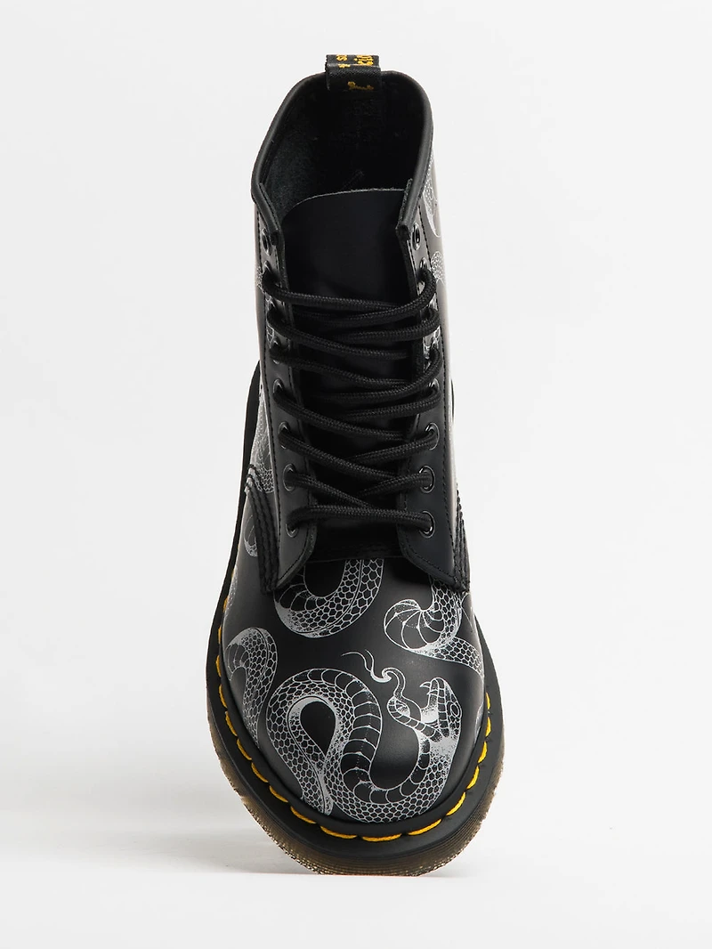 WOMENS DR MARTENS 1460 WILD SERPENT SMOOTH - CLEARANCE
