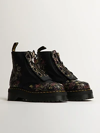 WOMENS DR MARTENS SINCLAIR TUMBLED DECAYED ROSES BOOTS