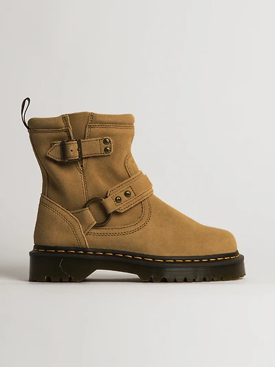 WOMENS DR MARTENS ANISTONE HRNS - TAN
