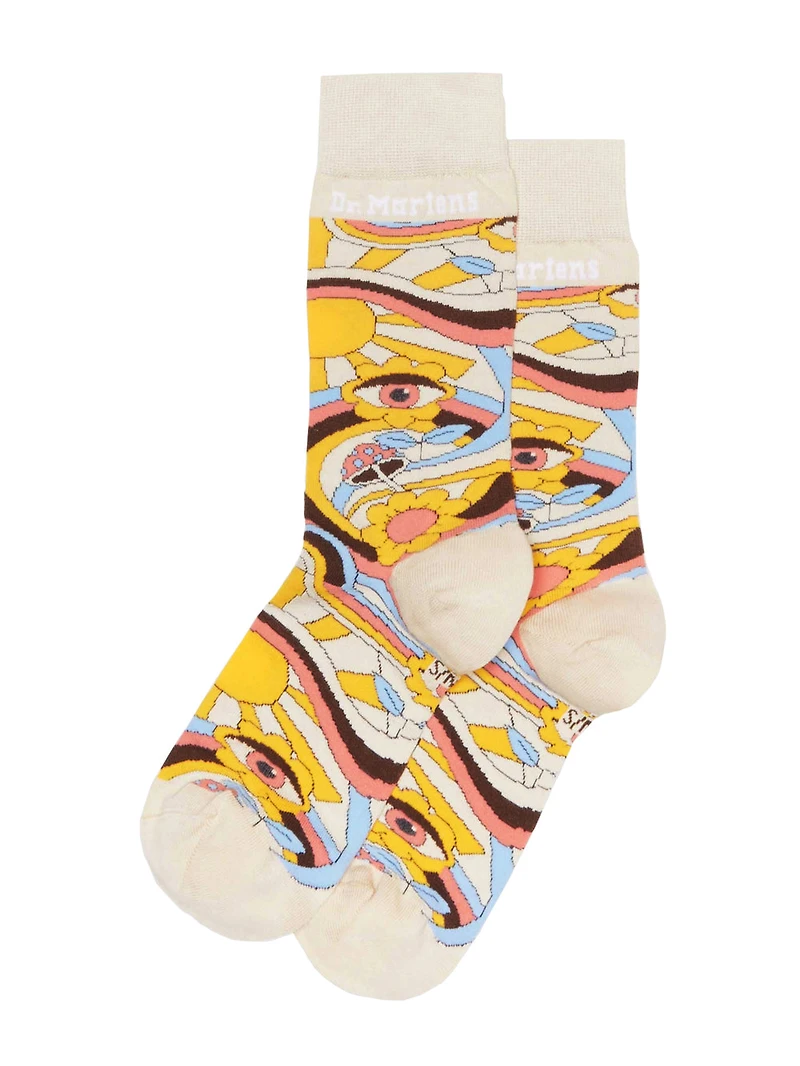 DR MARTENS RETRO RAY SOCK - CLEARANCE