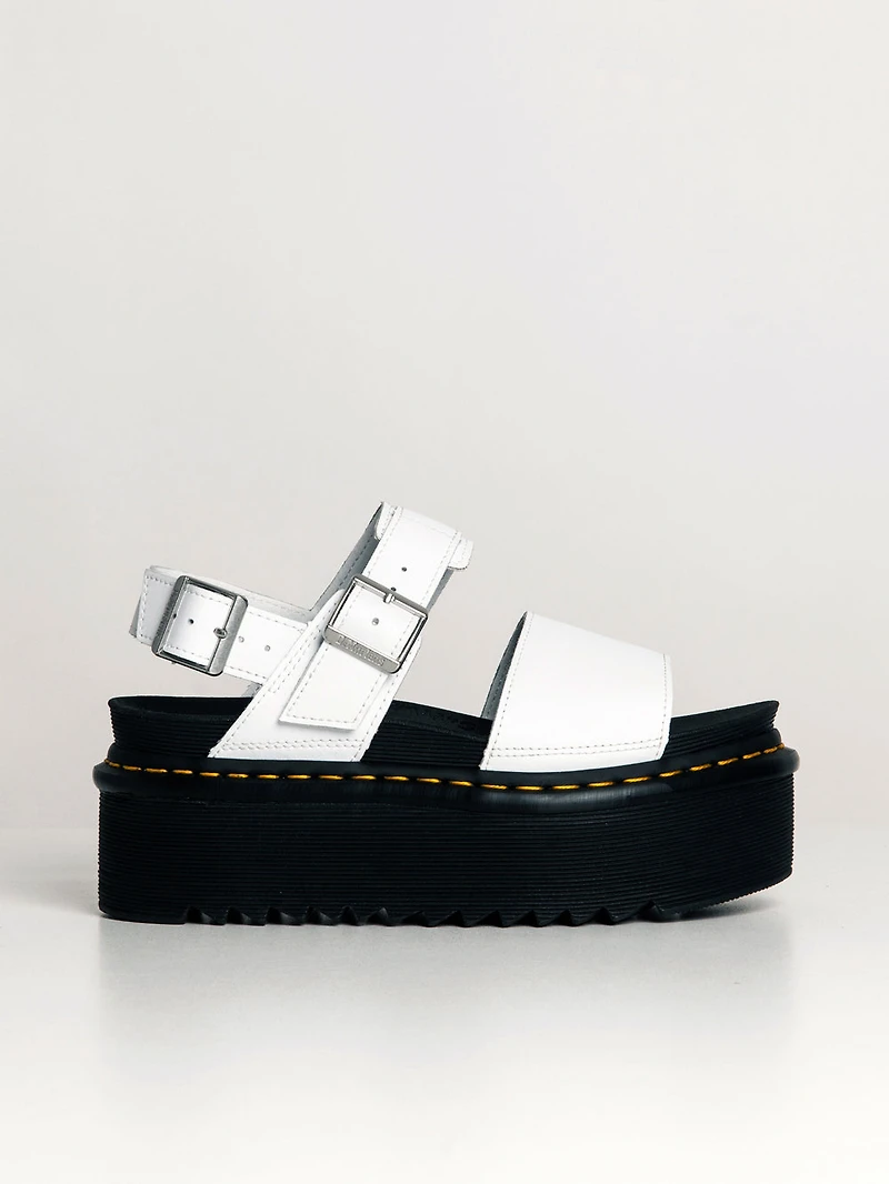 WOMENS DR MARTENS VOSS QUAD PLATFORM SANDAL - CLEARANCE
