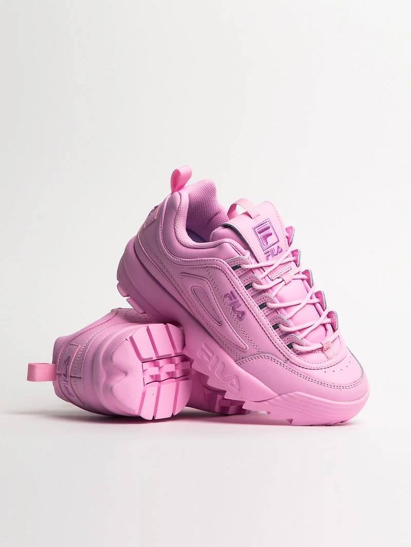 WOMENS FILA DISRUPTOR II PREMIUMIUM SNEAKER - CLEARANCE