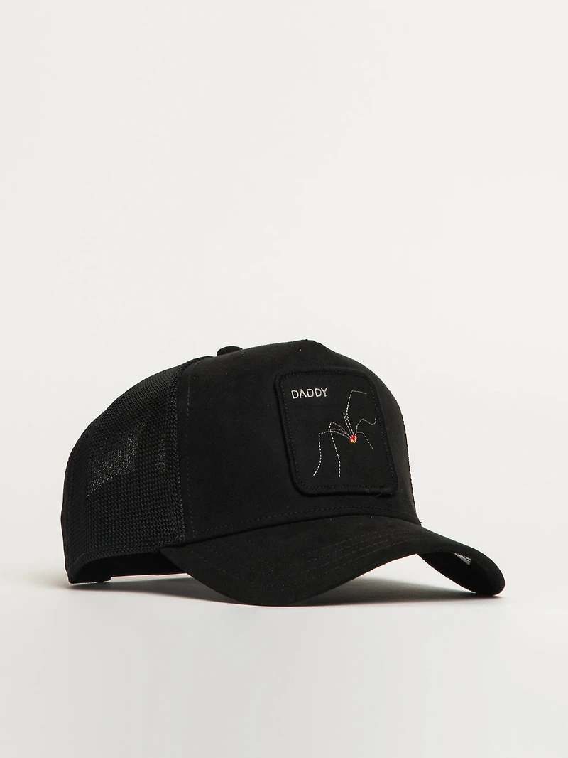 GOORIN BROS DADDY SUEDE TRKR - BLACK