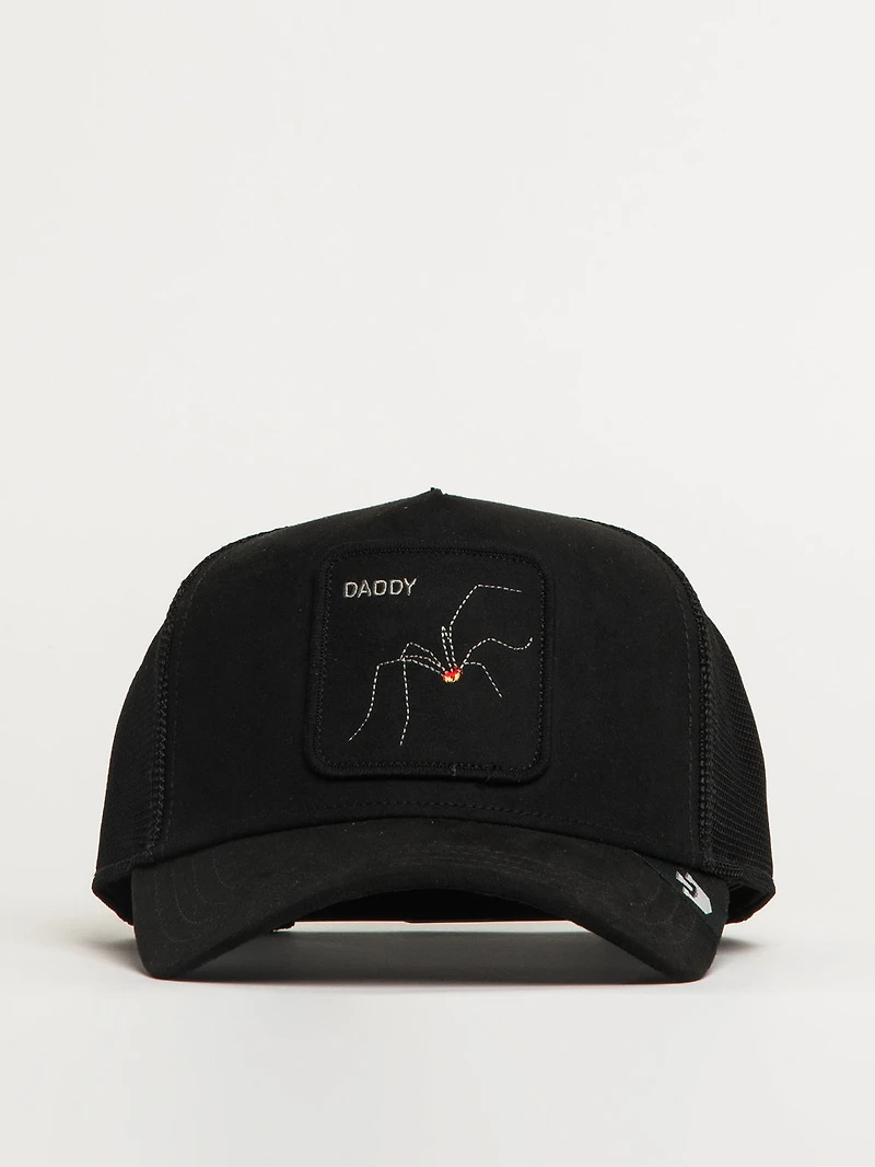 GOORIN BROS DADDY SUEDE TRKR - BLACK