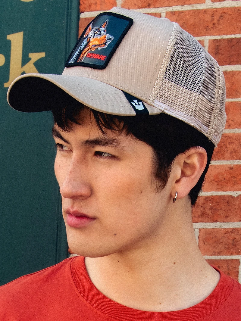 GOORIN BROS BEWARE TRUCKER HAT