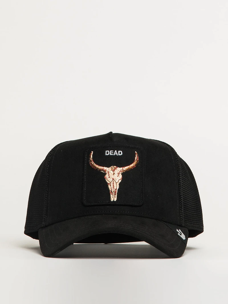 GOORIN BROS DEAD SUEDE TRKR - BLACK