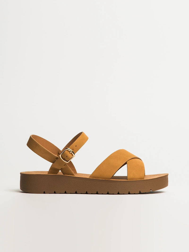 WOMENS HARLOW CHARLIE SANDALS - NATURAL