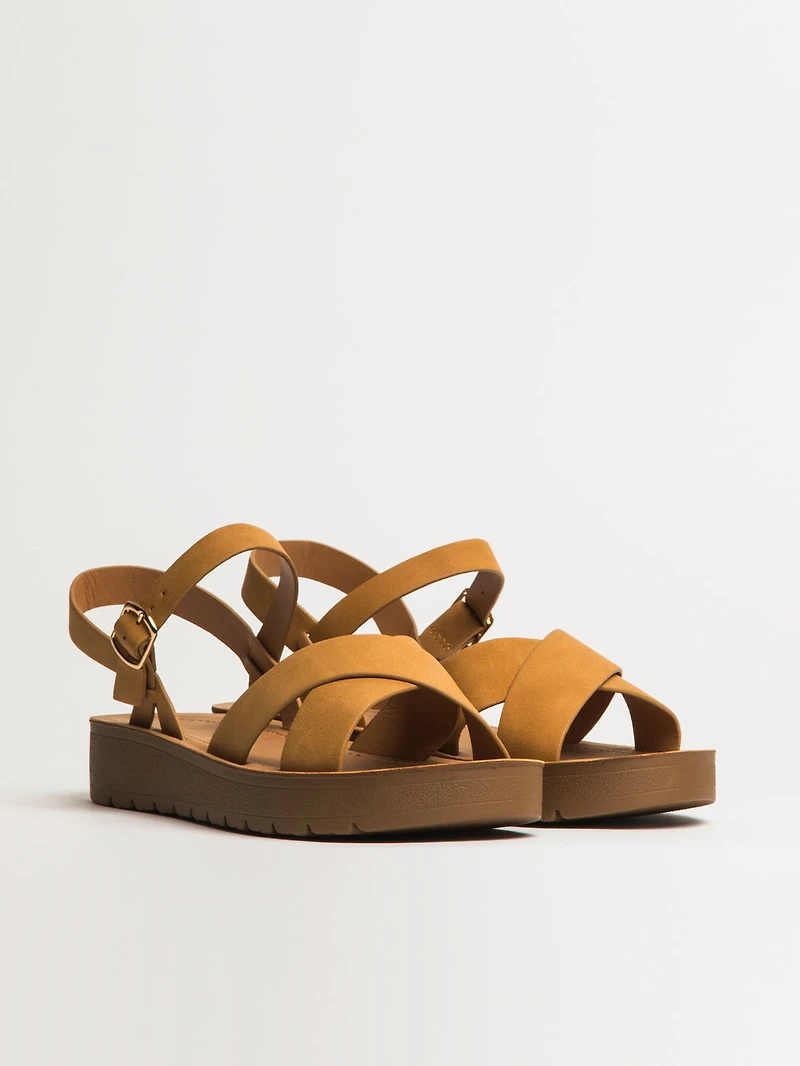 WOMENS HARLOW CHARLIE SANDALS - NATURAL