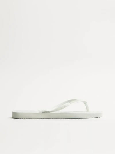 WOMENS HAVAIANAS SLIM SQUARE - WHITE