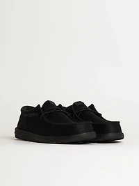 MENS HEYDUDE WALLY FUNK MONO SLIP-ON - BLACK