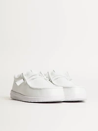 MENS HEYDUDE WALLY FUNK MONO SLIP-ON - WHITE