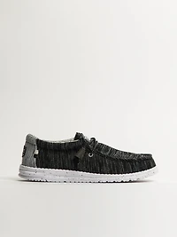 MENS HEYDUDE WALLY STRETCH - METEORITE