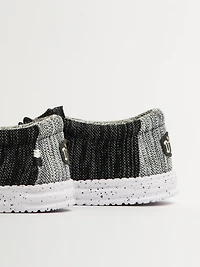 MENS HEYDUDE WALLY STRETCH - METEORITE