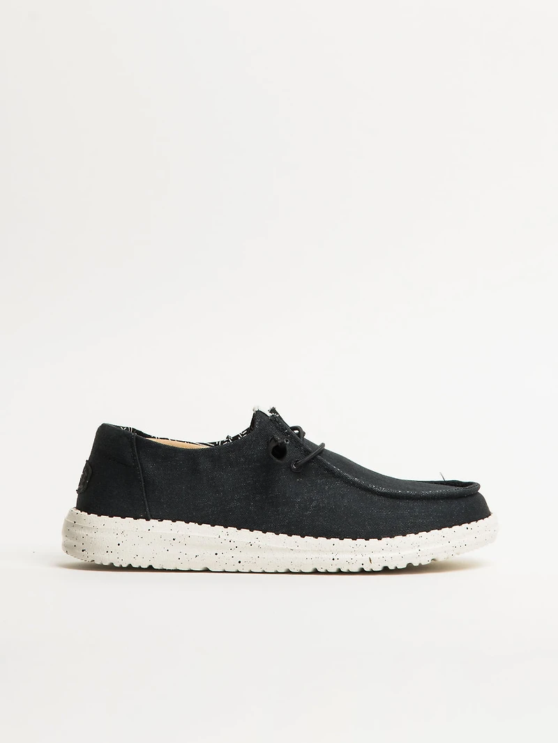 WOMENS HEYDUDE WENDY CANVAS