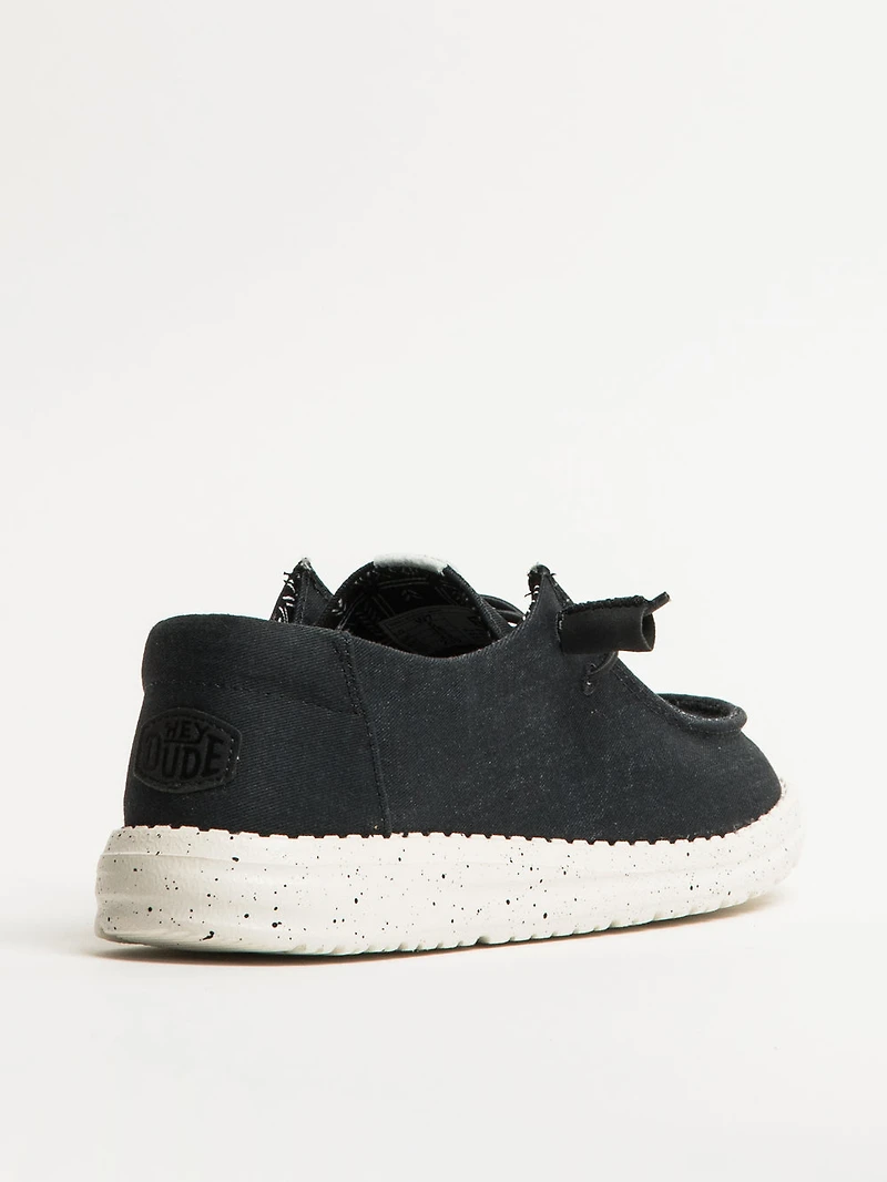 WOMENS HEYDUDE WENDY CANVAS