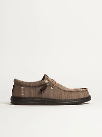 MENS HEYDUDE WALLY STRETCH SOX - TAUPE
