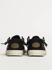 MENS HEYDUDE WALLY MARLIN SLIP-ON - BLACK