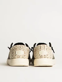 WOMENS HEYDUDE WENDY FUNK SURF BAJA SNEAKER - BLACK