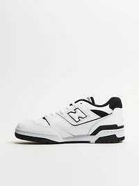 MENS NEW BALANCE THE BB550 SNEAKER - WHITE/BLACK