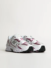 WOMENS NEW BALANCE THE 530 SNEAKER - WHITE/PINK
