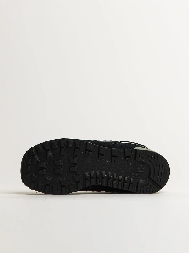 KIDS NEW BALANCE 574 - BLACK/WHITE