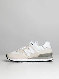 WOMENS NEW BALANCE THE 574 SNEAKER - NIMBUS CLOUD/WHITE