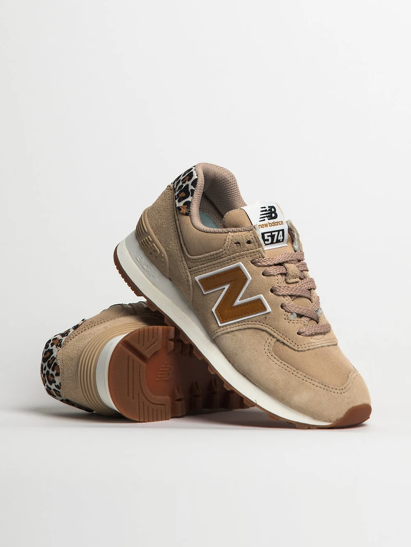 WOMENS NEW BALANCE THE 574 MINDFUL TOBACCO - CLEARANCE
