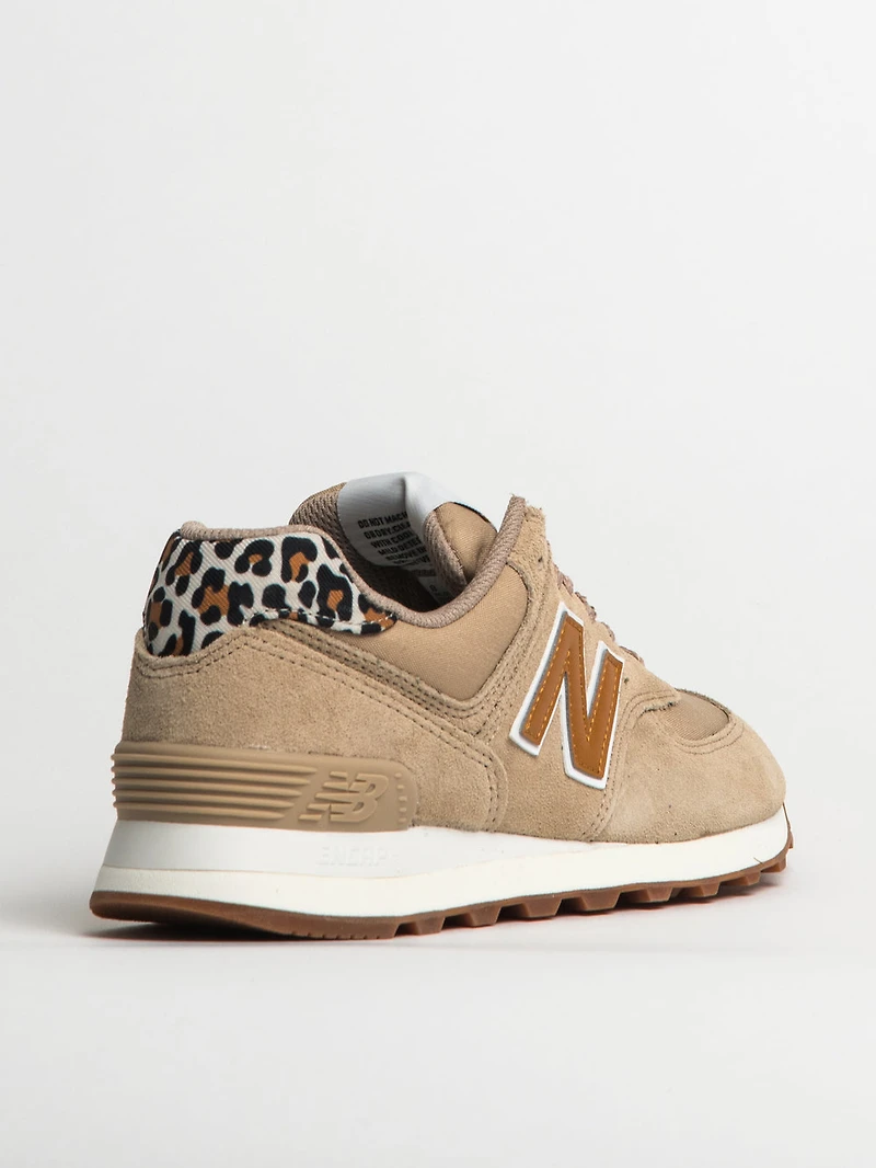 WOMENS NEW BALANCE THE 574 MINDFUL TOBACCO - CLEARANCE