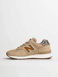 WOMENS NEW BALANCE THE 574 MINDFUL TOBACCO - CLEARANCE