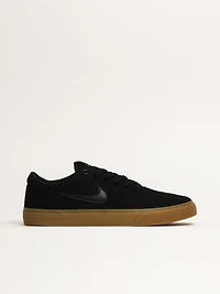 MENS NIKE SB CHARGER CANVAS - BLACK/LIGHT BROWN