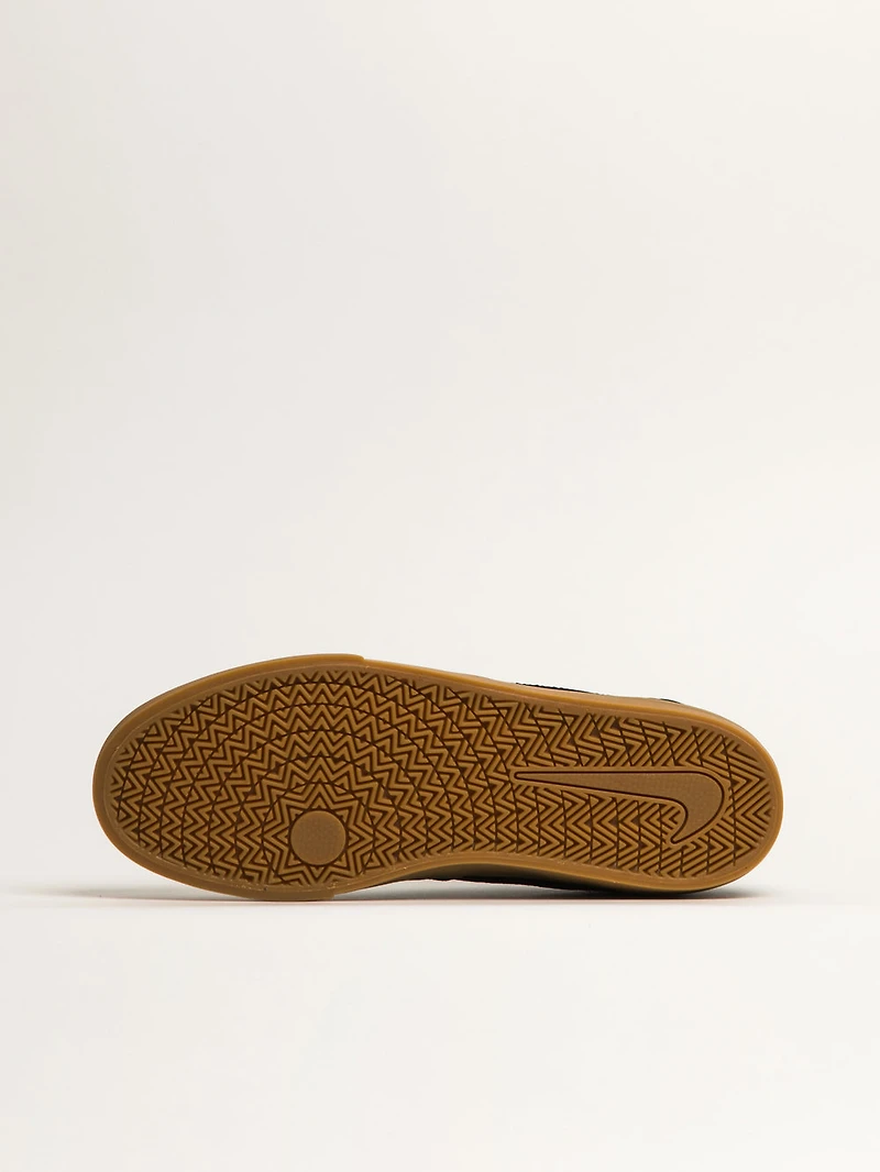 MENS NIKE SB CHARGER CANVAS - BLACK/LIGHT BROWN