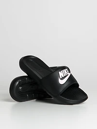 WOMENS NIKE VICTORI ONE SLIDES - BLACK/LIGHT ARCTIC PINK