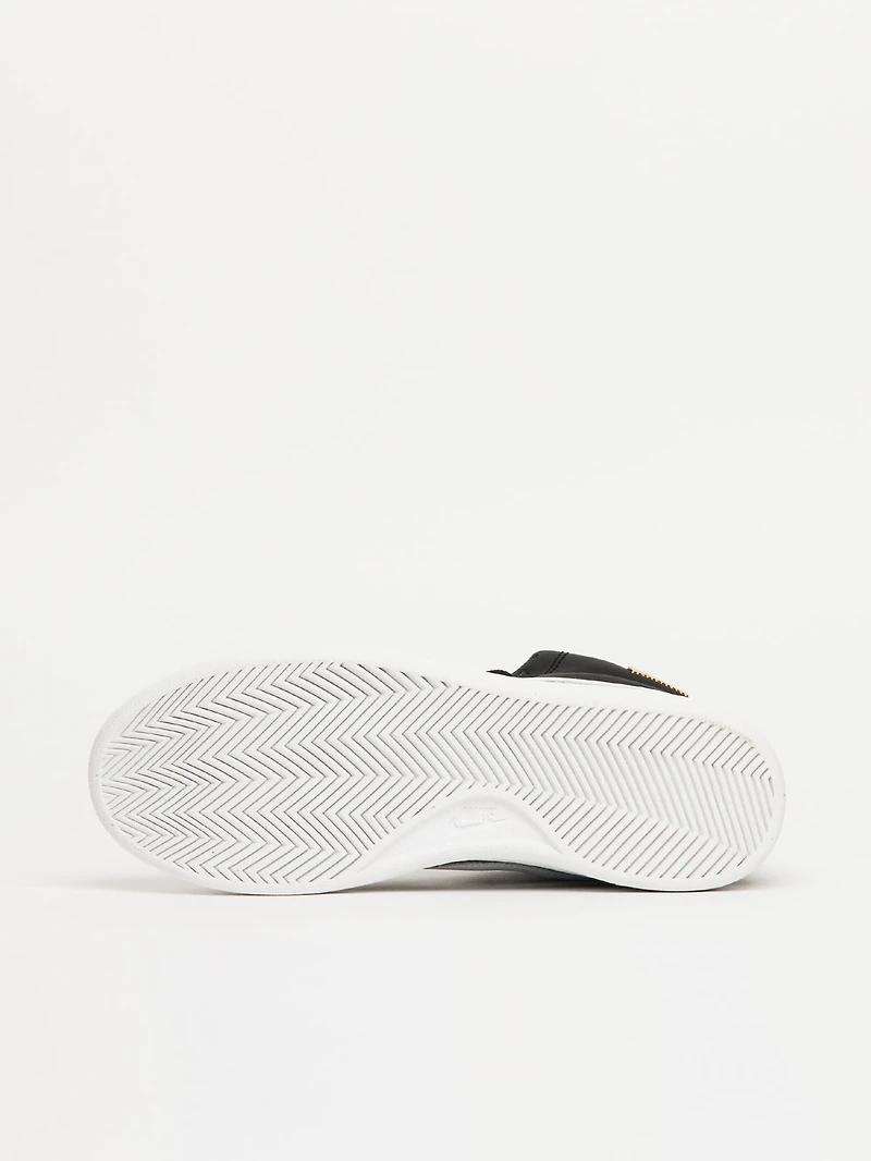 WOMENS NIKE COURT ROYALE 2 MID SNEAKER - BLACK/WHITE