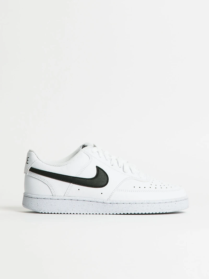 WOMENS NIKE COURT VISION LO NEXT NATURE SNEAKER - WHITE/BLACK