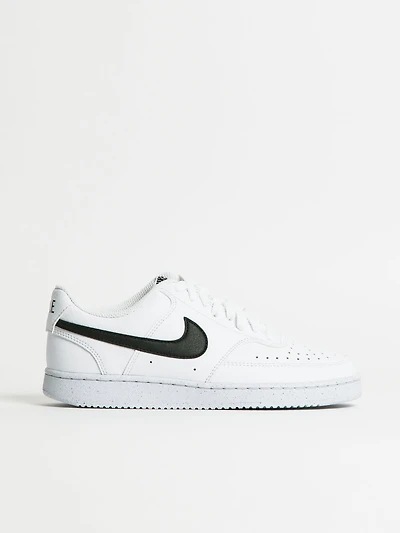 WOMENS NIKE COURT VISION LO NEXT NATURE SNEAKER - WHITE/BLACK