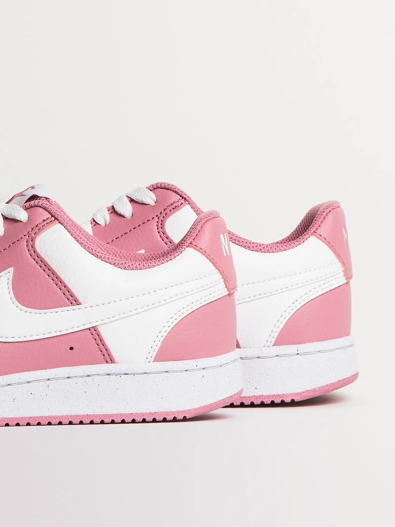 WOMENS NIKE COURT VISION LO NEXT NATURE SNEAKER - PINK/WHITE