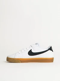 WOMENS NIKE COURT LEGACY NEXT NATURE SNEAKER - WHITE/GUM/ANTHRACITE