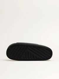 WOMENS NIKE CALM SLIDES - BLACK