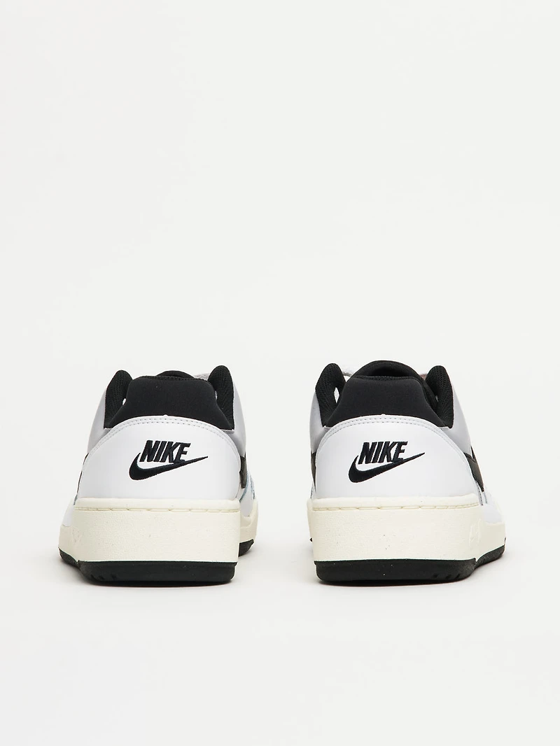MENS NIKE FULL FORCE LOW SNEAKER - WHITE/PEWTER/SAIL/BLACK