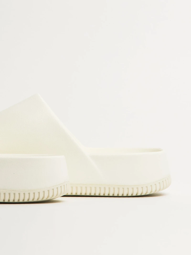 MENS NIKE CALM SLIDES - SAIL