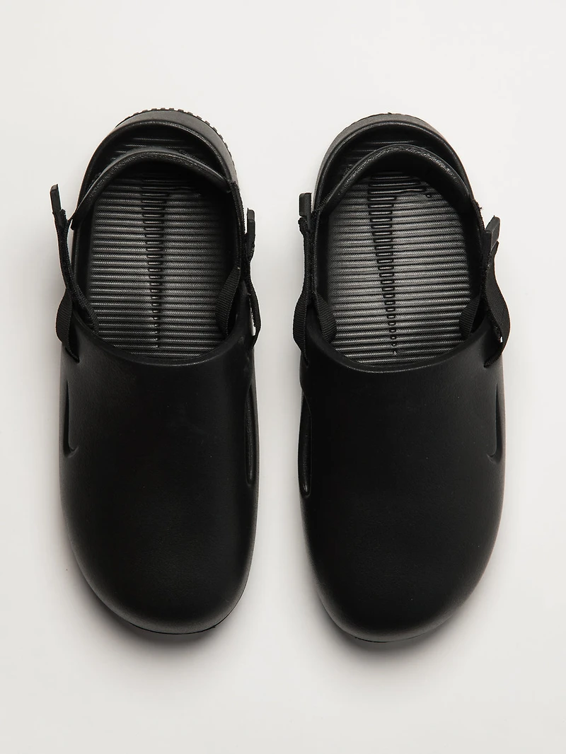 MENS NIKE CALM MULE - BLACK