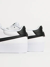 MENS NIKE COURT SHOT SNEAKER - WHITE/BLACK