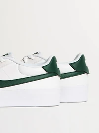 MENS NIKE COURT SHOT SNEAKER - WHITE/GREEN