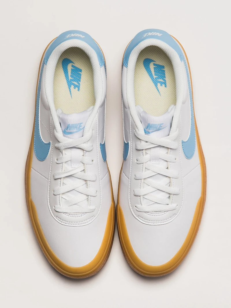 MENS NIKE COURT SHOT SNEAKERS - BLUE/WHITE