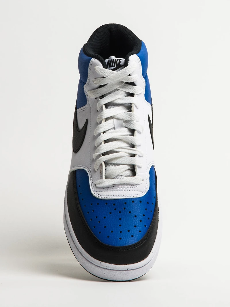 MENS NIKE COURT VISION MID SNEAKER - CLEARANCE