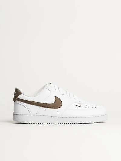 WOMENS NIKE COURT VISION LOW NEXT NATURE SNEAKER - WHITE