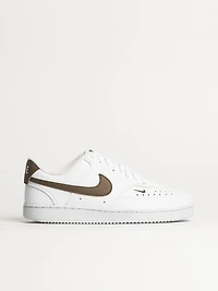 WOMENS NIKE COURT VISION LOW NEXT NATURE SNEAKER - WHITE