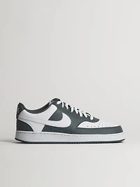 MENS NIKE COURT VISION LOW SNEAKER - GREY